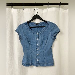 ❌SOLD❌. Vintage Guess Collection Denim button up - Small